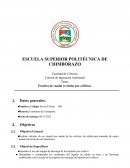 Práctica de caudal (vertido) por orificios