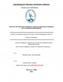 Gestión de calidad para ejecución de Puesto de Salud Mamagpampa, Distrito de Cañaris - Lambayeque