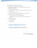 Caso práctico Estrategia de negociación internacional