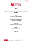 La importancia del análisis y estudio de la realidad socieconómica del Ecuador