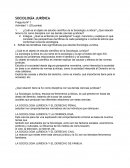 ¿Cuál es el objeto de estudio científico de la Sociología Jurídica?