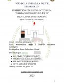 Competencia: diseña y construye soluciones tecnológicas