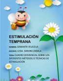 Cuadro diferencial sobre los diferentes métodos y técnicas de estimulación