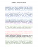 Muertes en menores por violencia