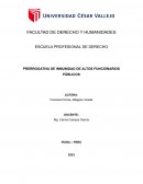 Las prerrogativas parlamentarias