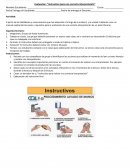 Evaluación: “Instructivo para una correcta interpretación”