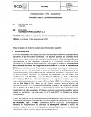 Informe final de actividades del Plan de Vicerrectorado Académico 2023