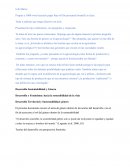 Desarrollo territorial y sustentabilidad