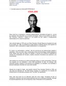 Consultar acerca de Cualquier personaje: Steve Jobs
