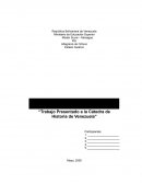 Trabajo Presentado a la Cátedra de Historia de Venezuela
