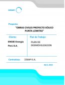 Plan de movilización y desmovilización