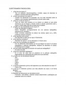 Cuestionario radiología