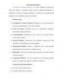 El método de investigación histórica