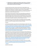 El Producto Interior Bruto (PIB) y el Producto Interior Bruto Per Cápita (PIBPC)