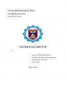 Taller evaluado N° 02 Finanzas corporativas