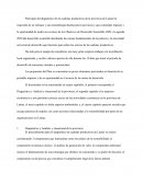 Participar del diagnóstico de las cadenas productivas de la provincia de Lamas