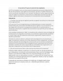 El uso de las TIC para el control de los empleados