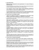 Importancia del Control Gubernamental
