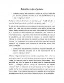 Expresión corporal y danza