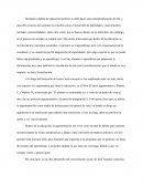 Postura ante la finalidad de la educación