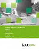 Control estadístico de procesos