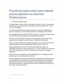 Psicodrama bipersonal como método psicoterapéutico en entornos Penitenciarios