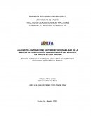Proyecto de Trabajo de Grado para optar al Título de Lic. Procesos Gerenciales Opción Políticas Públicas