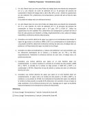 Problemas Propuestos – Termodinámica