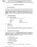 Memoria descriptiva de IOARR