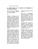 VI jornada de investigación e innovación educativa