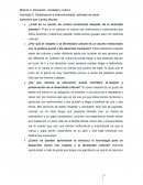 Globalización e interculturalidad, actividad de cierre