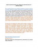 Gestión integral del riesgo bajo metodología OIT – empresa Idimaq