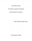 Matriz y registro de interesados