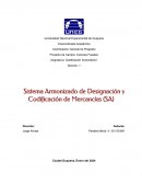 Sistema Armonizado de Designación y Codificación de Mercancías (SA)