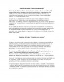 Opinión del vídeo "Juicio a la eduación"