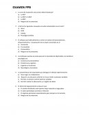 Examen procesos psicologicos basicos Pedagogia