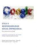 Ética empresarial de Google