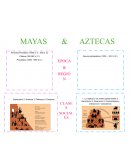 Actividad 3 Mayas y aztecas