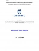 Proyecto: mejoramiento de la producción y comercialización de granos andinos y derivados