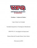 Problema – Cadenas de Markov