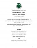 Proceso atención de enfermería en adolescente con diagnostico medico de VIH