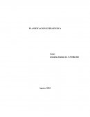 Planificacion Estrategica en la Administración Pública