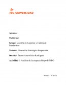Análisis de la empresa Grupo BIMBO