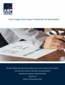 Caso “Hogar dulce hogar” Evaluación de desempeño