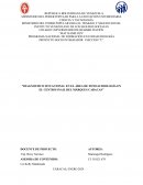 Diagnóstico situacional en el área de fonoaudiología en el centro Snail del Márques Caracas