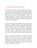 La nueva gestión pública (NGP)