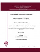 Proceso de gestión de ventas