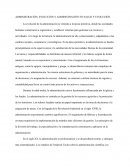 Administración, evolución y administración en salud y evolución