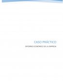 Caso práctico: Entorno económico de la empresa -Área de Dirección Empresarial