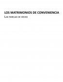 Matrimonios de conveniencia